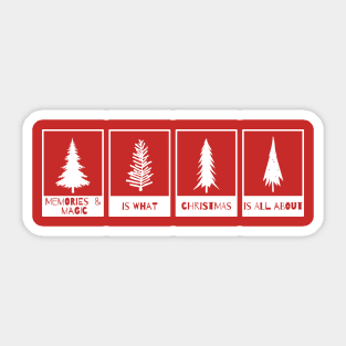 Oh My Christmas Tree Sticker